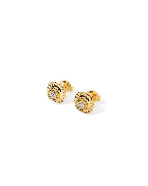 Elior Metallic Metropolis 18K Diamond Earrings