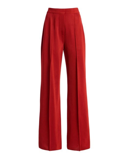 High Sport Red Evie Slinky Knit Pants