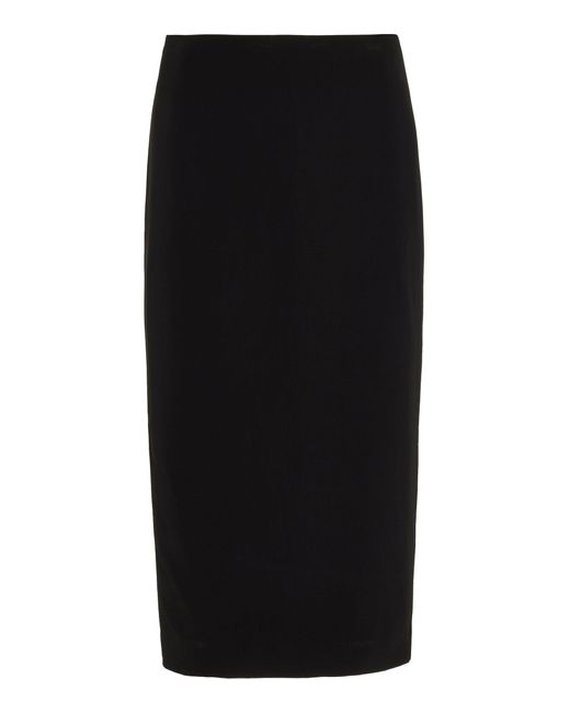 St. Agni Low-waisted Pencil Skirt in Black | Lyst