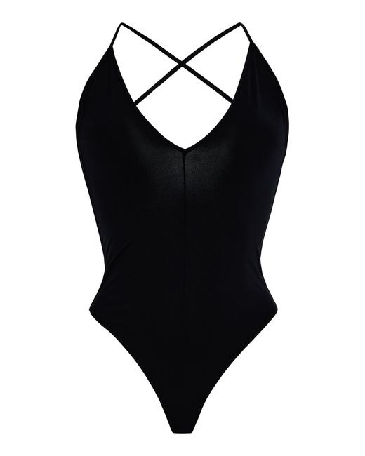 Wardrobe NYC Black V-Neck Bodysuit