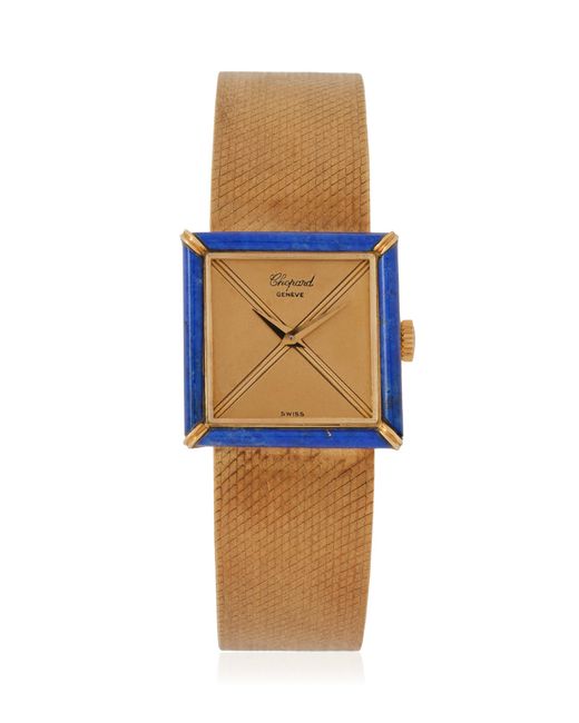 Stephanie Windsor Orange Rare Chopard Lapis Vintage Watch