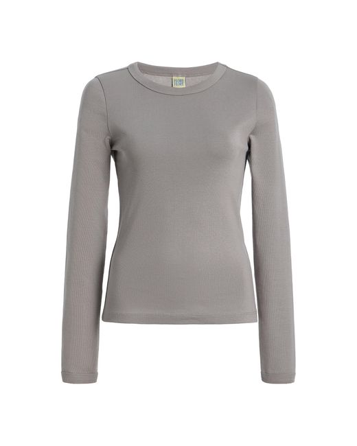Flore Flore Gray Max Cotton T-Shirt