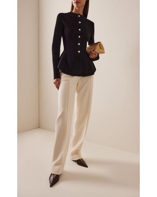 Proenza Schouler White Zee Scuba Straight-Leg Pants