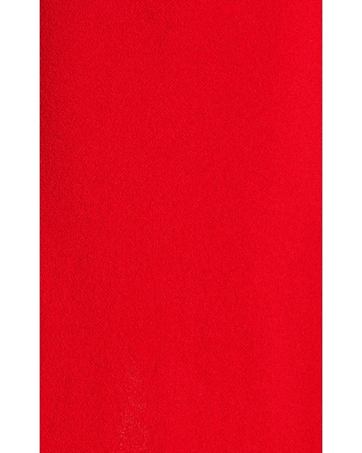 Proenza Schouler Red Lara Knit Maxi Dress