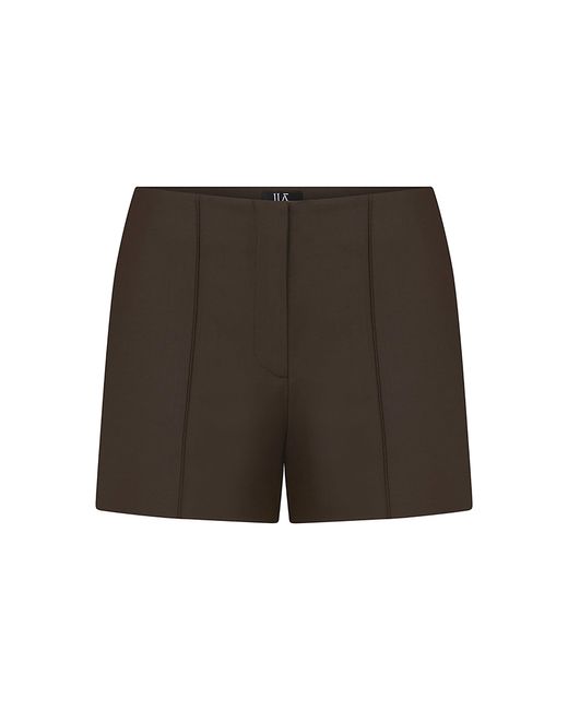 Ila Brown Irıs Wool-Blend Shorts