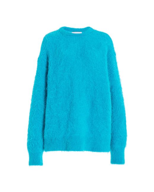 16Arlington Blue Sephia Oversized Alpaca-knit Sweater