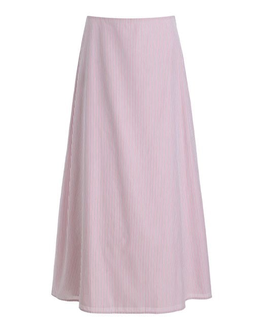 Twp Pink A-Line Skirt