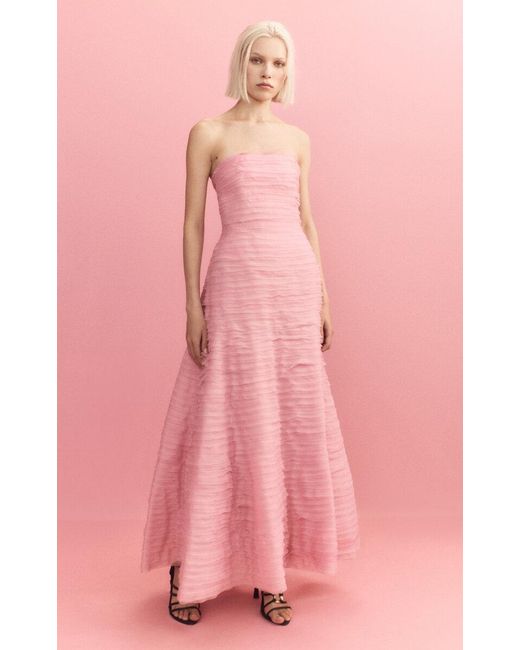chinese dress ladies Aje Soundscape Maxi Dress - Sea Breeze