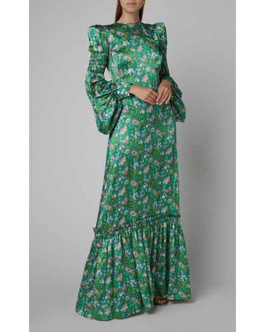 vampire's wife green dress Stacey Dooley in rented The Vampire's Wife dress: By Rotation