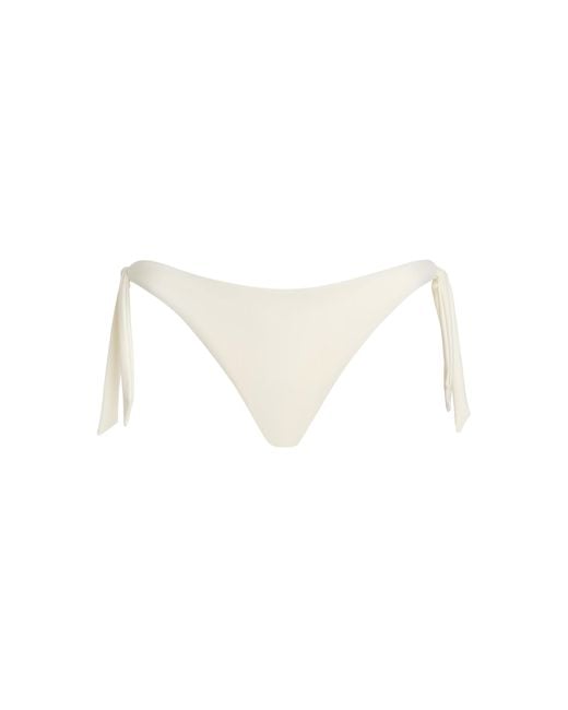 Mare Perpetua White Tie Bikini Bottom