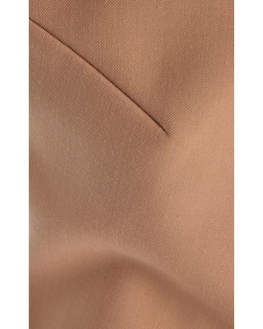 Rohe Pink Curved Open-Back Top