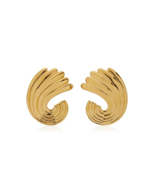 Jasmin Sparrow Metallic Deco 18K-Plated Earrings