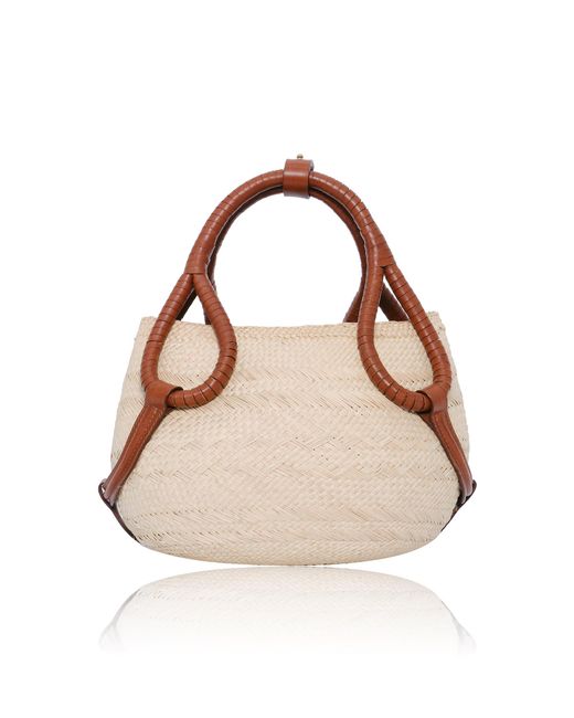 Johanna Ortiz Pink Cannon Ball Mini Palm Tote Bag
