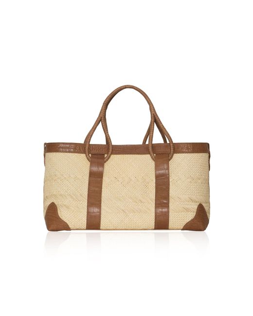Johanna Ortiz Natural The Mystic Garden Tote Bag
