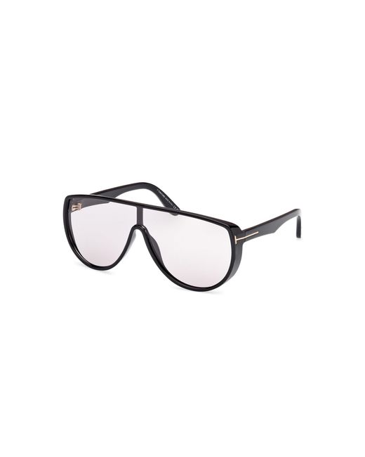 Tom Ford Black Achilles Acetate Sunglasses