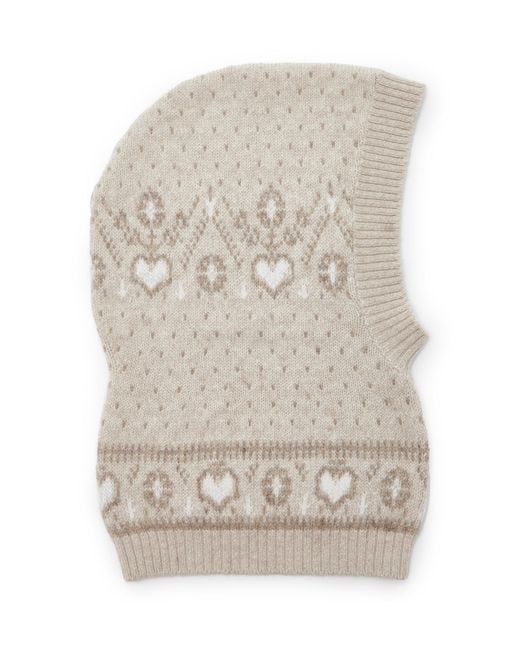 Khaite Natural Caspian Cashmere Balaclava