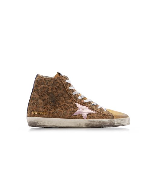 golden goose leopard print