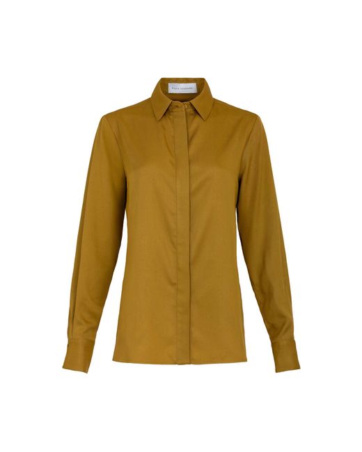 Silvia Tcherassi Yellow Mazz Top