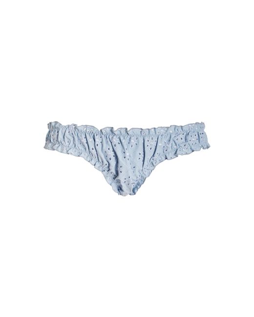 Juillet Blue Exclusive Chloe Broderie Anglaise Bikini Bottom