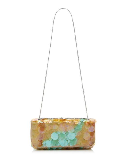 Rabanne Multicolor Convertible Sequined Bag