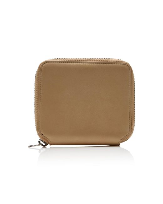 The Row Natural Small Zip Wallet