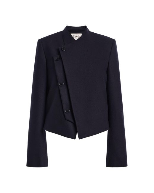 Twp Blue Oli Wool Flannel Jacket