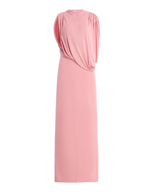 Third Form Pink Fall Away Maxi Dress