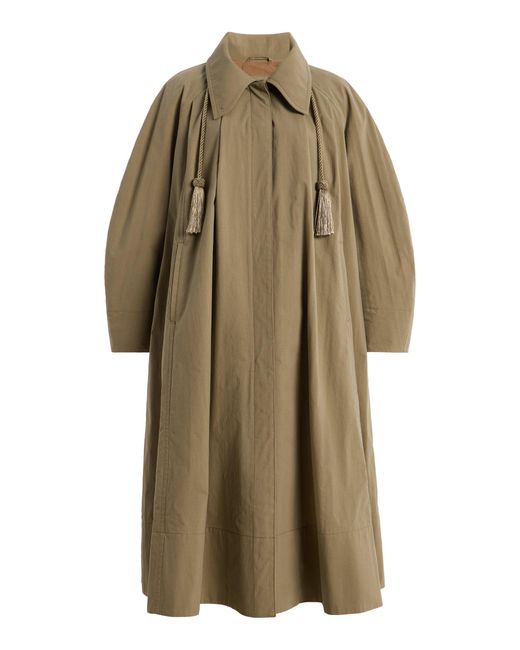 By Malene Birger Natural Organic Cotton-Blend Klara Trench