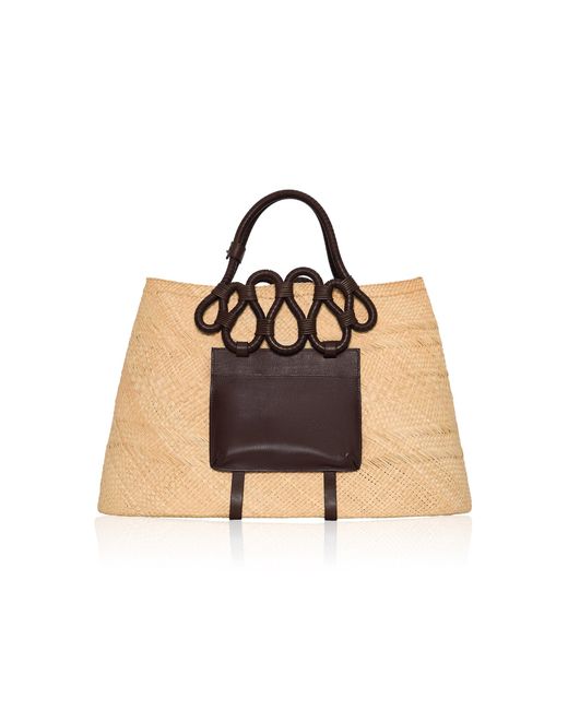 Johanna Ortiz Pink Ritual De Verano Beach Bag