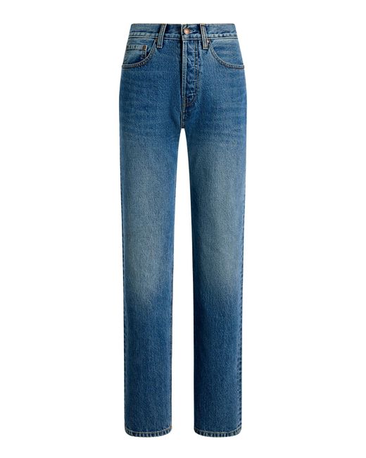 Aflalo Blue Orwell Cotton Jeans