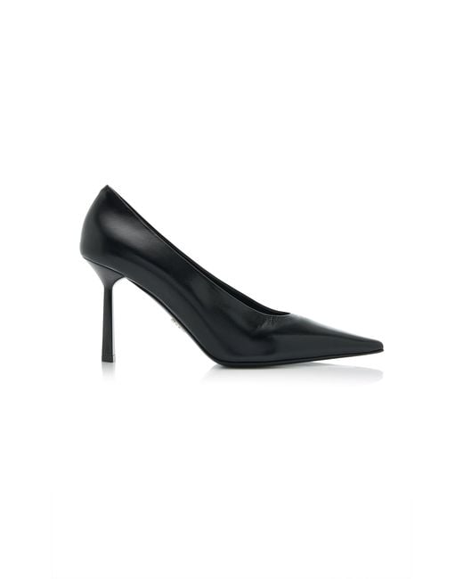 Prada Black Leather Pumps