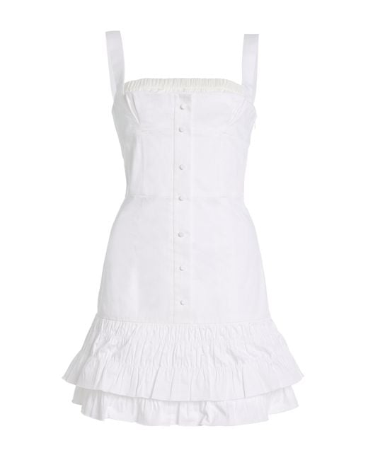 Alexis White Sandi Mini Dress