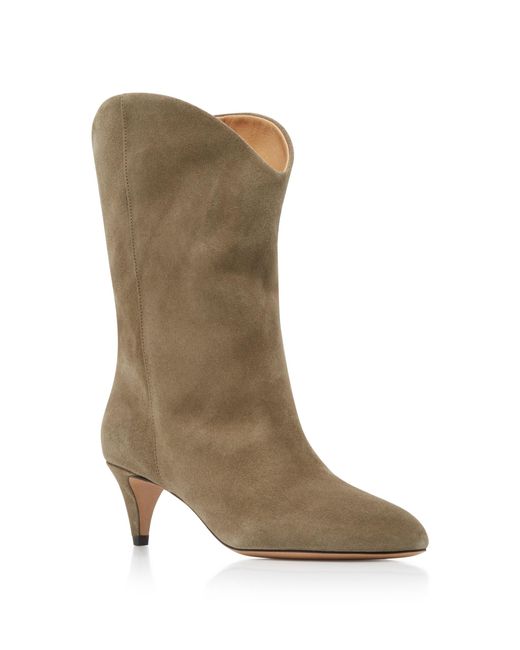 isabel marant suede boots