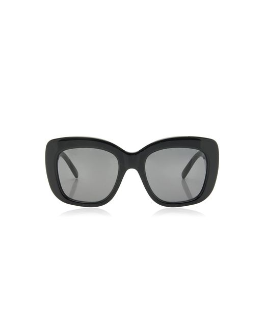 Givenchy Black Bold Square-Frame Acetate Sunglasses