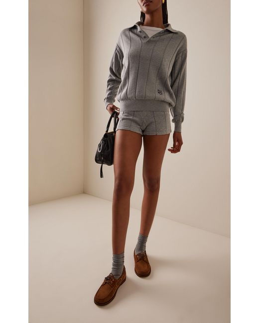 Gianvito Rossi Brown Suede Boat Shoes