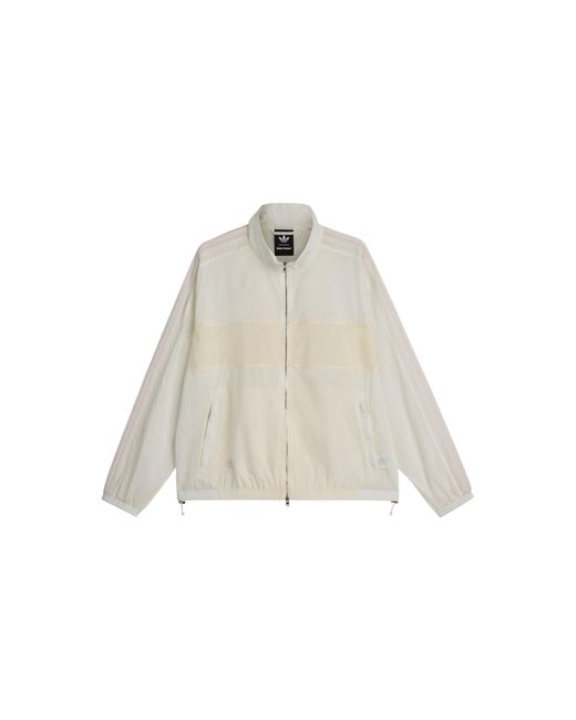 Adidas White Track Jacket