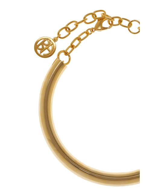 Ben-Amun Metallic Exclusive Tubular 24k Yellow Gold-plated Necklace