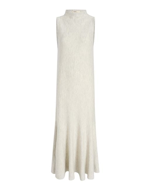 Khaite White Margo Dress