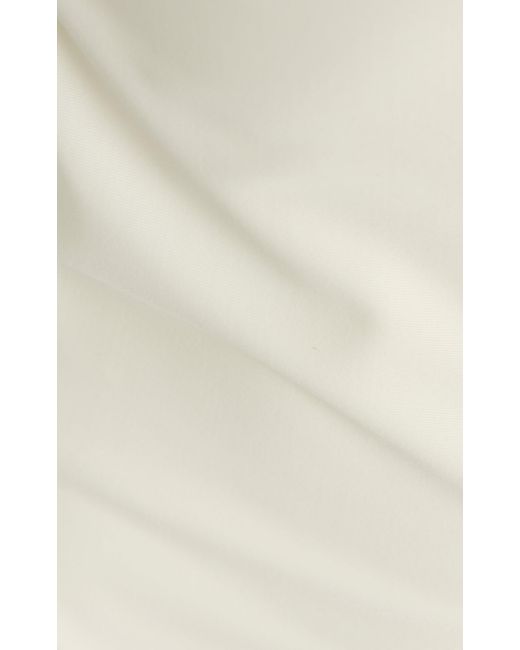 Mare Perpetua White D-Ring One-Piece Swimsuit