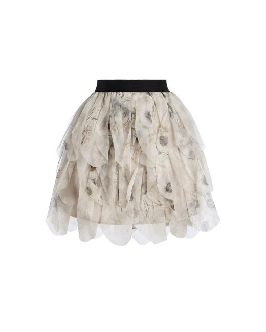 Max Mara Natural Silk Skirt