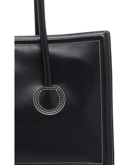 Marge Sherwood Embossed Leather Handle Bag - Black Handle Bags, Handbags -  WMSHE20173