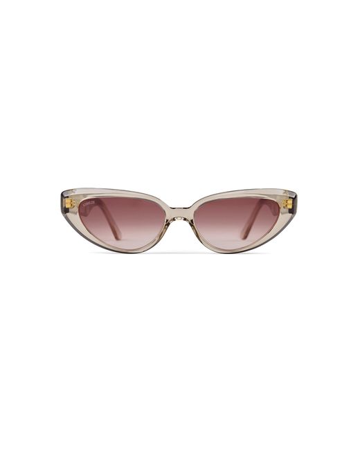 Kimeze Pink Zawe Ii Cat-Eye Acetate Sunglasses
