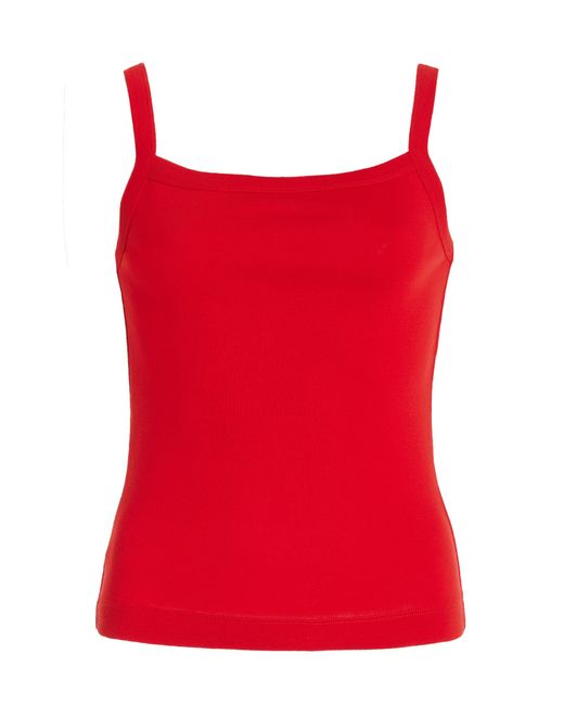 Flore Flore Red May Organic Cotton Camisole Top