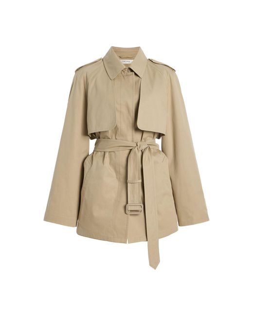 The Row Natural Tavoris Cotton Trench Jacket