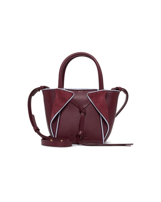 Gabriela Hearst Purple Mini Marija Bag With Piping