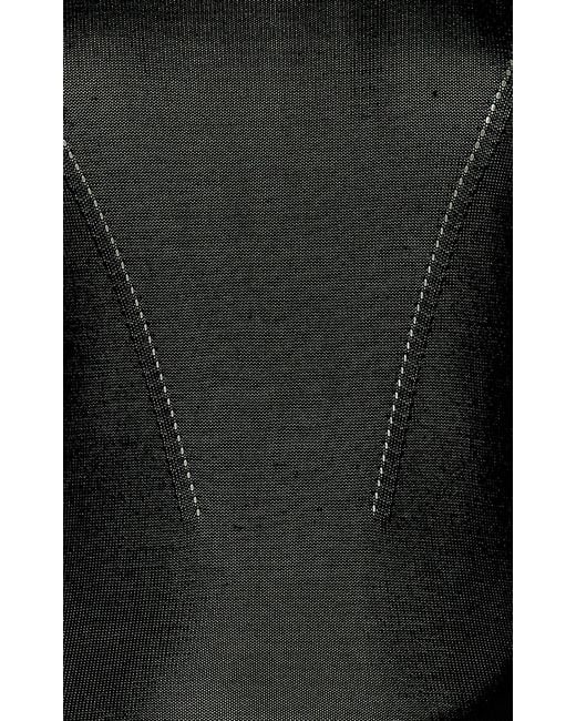 Solid & Striped Black X Sofia Richie Grainge Exclusive The Narcia Knit Maxi Dress
