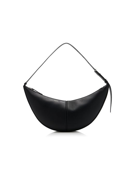 Proenza Schouler Black Slide Leather Shoulder Bag
