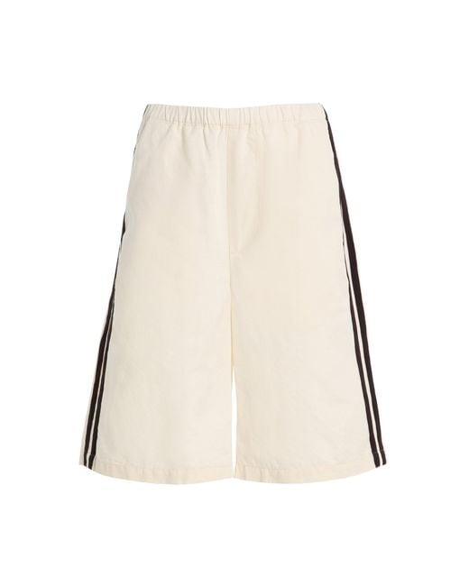 Citizens of Humanity Natural Anais Cotton-Flax Track Shorts