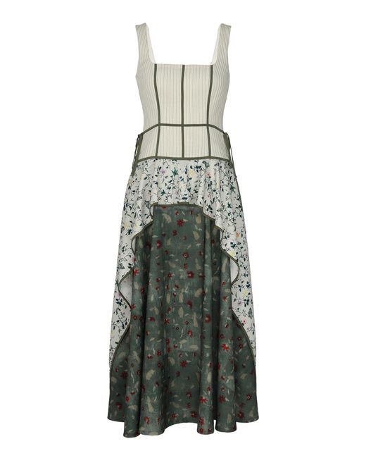 Chorus Green Zaria Dress