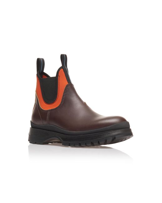 prada neoprene chelsea boots